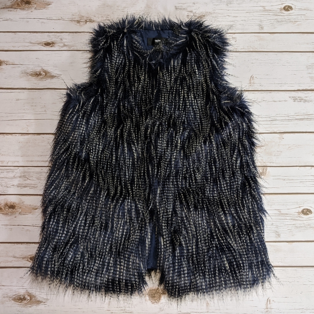 Mossimo Shaggy Fur Vest